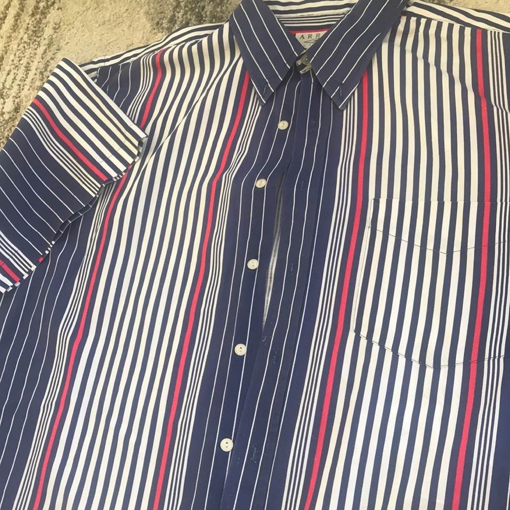 100% cotton | short sleeve casual shirt.